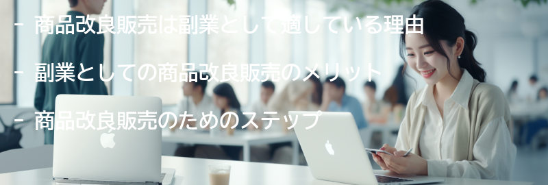 なぜ商品改良販売が副業として適しているのか？の要点まとめ