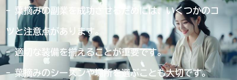 葉摘みを成功させるためのコツと注意点の要点まとめ